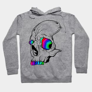 human skull Hoodie